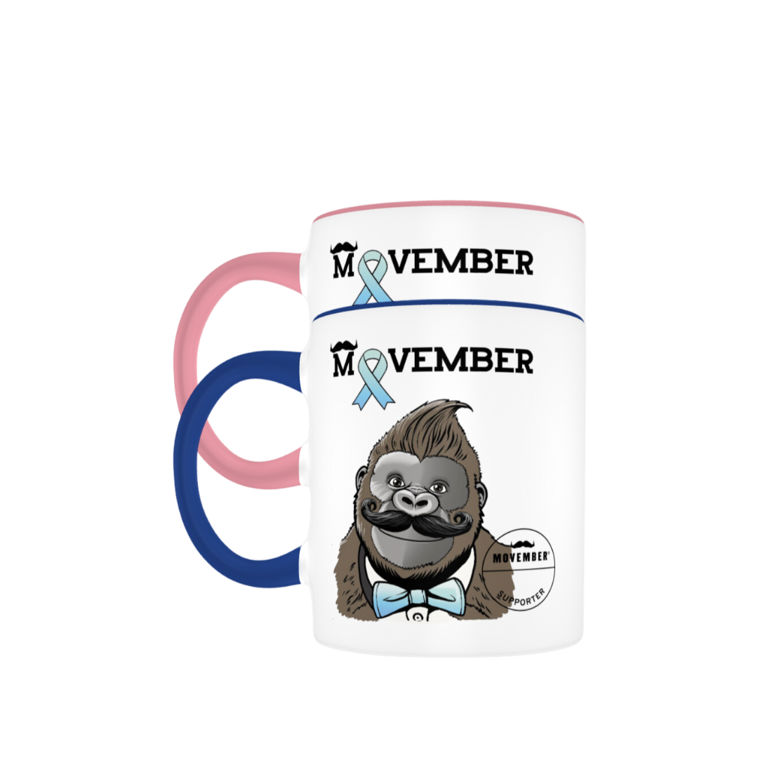 Movember Mug O’ Magic Bundle - A Blue and A Pink