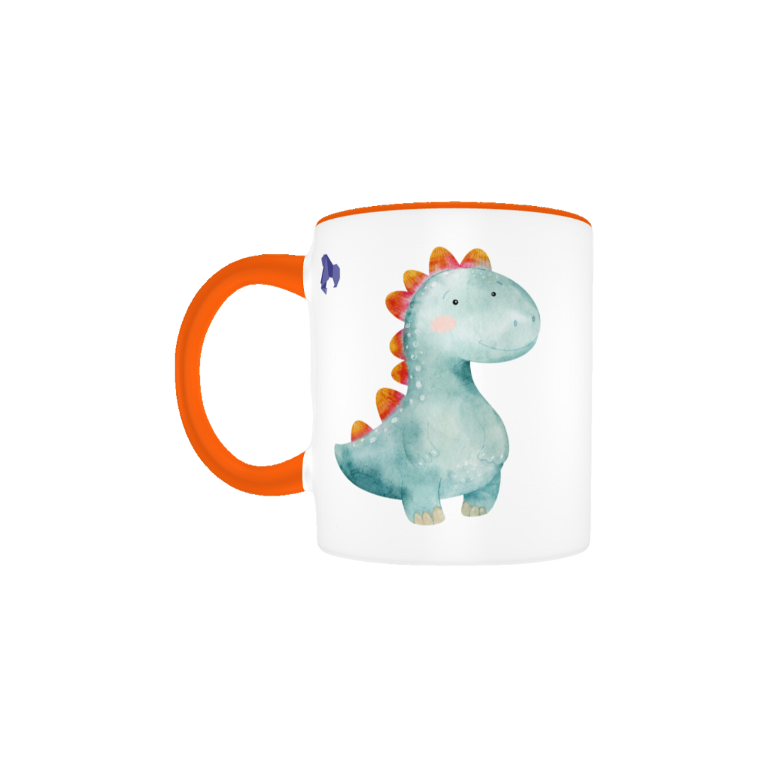 [Dino Series] Dino Orange Spine Mug O’Magic 01