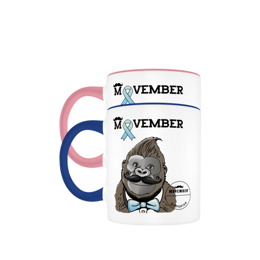 Movember Mug O’ Magic Bundle - A Blue and A Pink