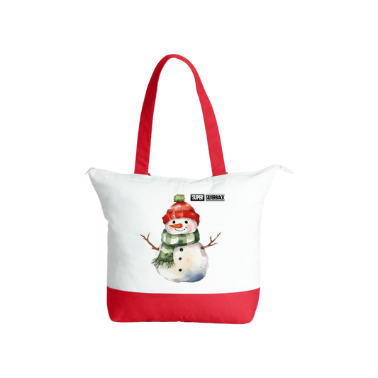 [Christmas] Snowman Tote Bag O’ Magic
