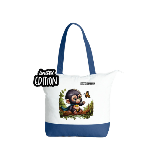[LE] Baby Gorilla with Butterfly Tote Bag O’ Magic 01