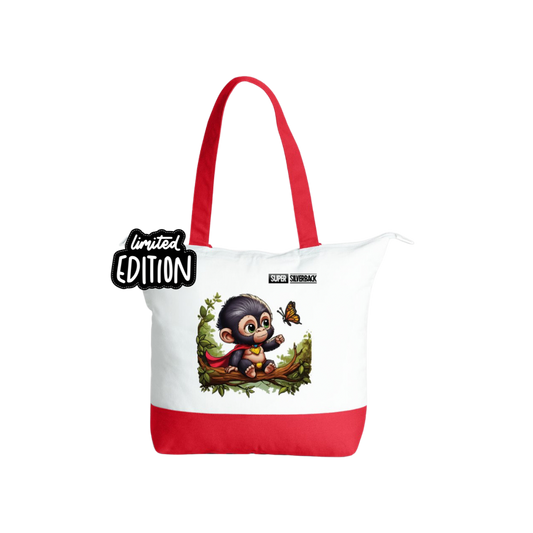 [LE] Baby Gorilla with Butterfly Tote Bag O’ Magic 01