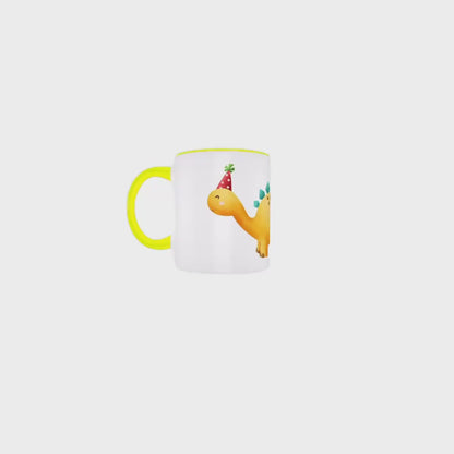 [Dino Series] Dino Yellow Wrap Mug O’Magic 01